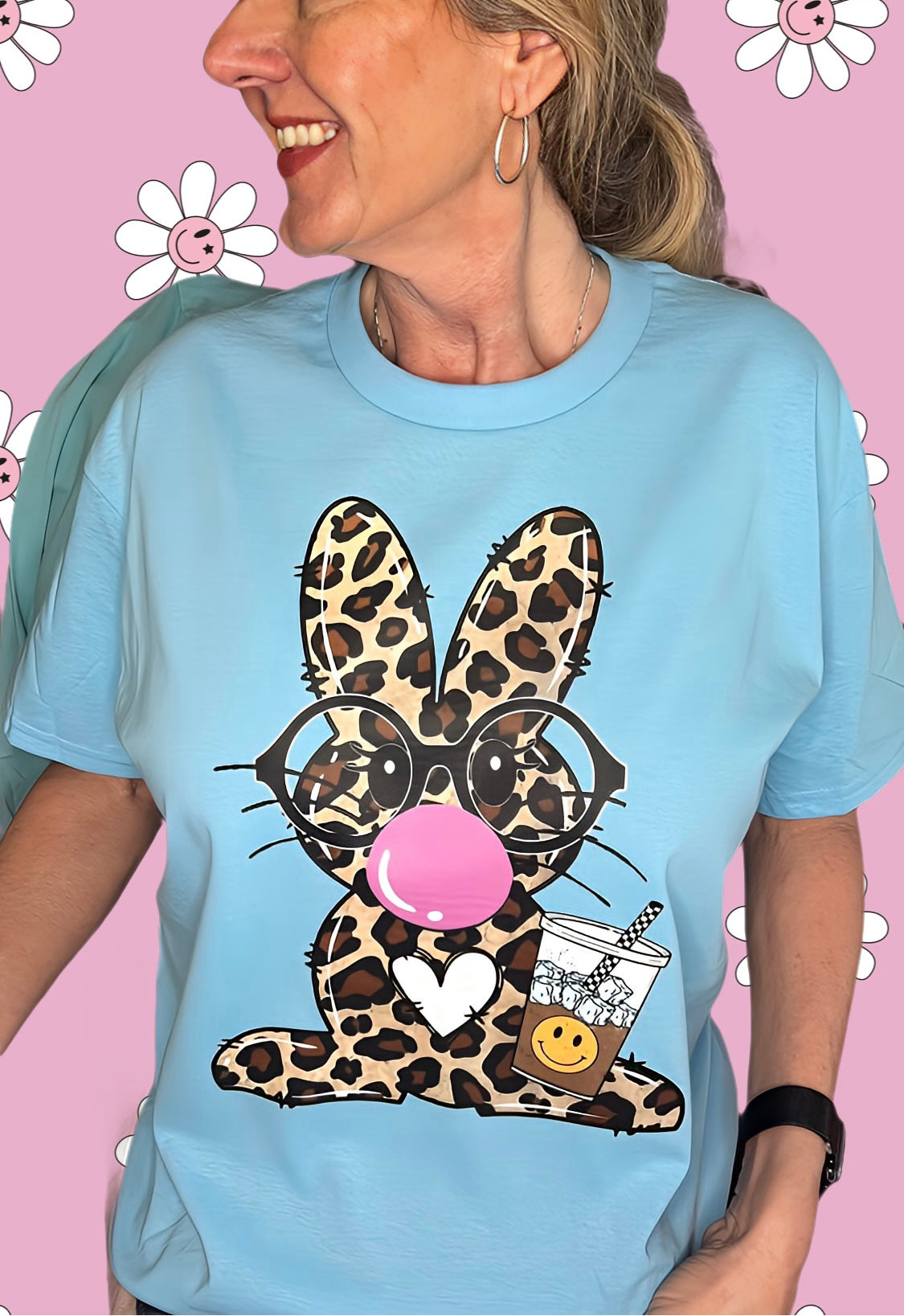 Short sleeve bunny t-shirt